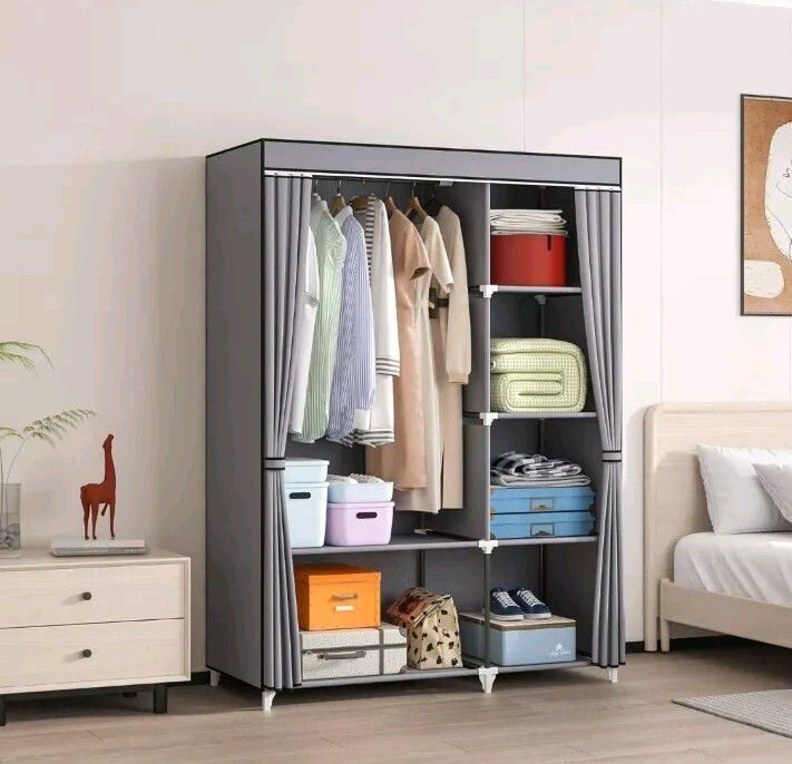 WhatsApp Image 2025-11-09 at 1.58.21 PM (1) دولاب قماش قابل للفك وتركيب - الصورة 1